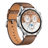 HUAWEI Watch GT 5 46mm Smartwatch, Silueta con Diseño Sofisticado, Nueva Experiencia Running y Ciclismo, Pago NFC, Seguimiento de Salud, 14 Días de Duración de la Batería, iOS & Android, Marrón
