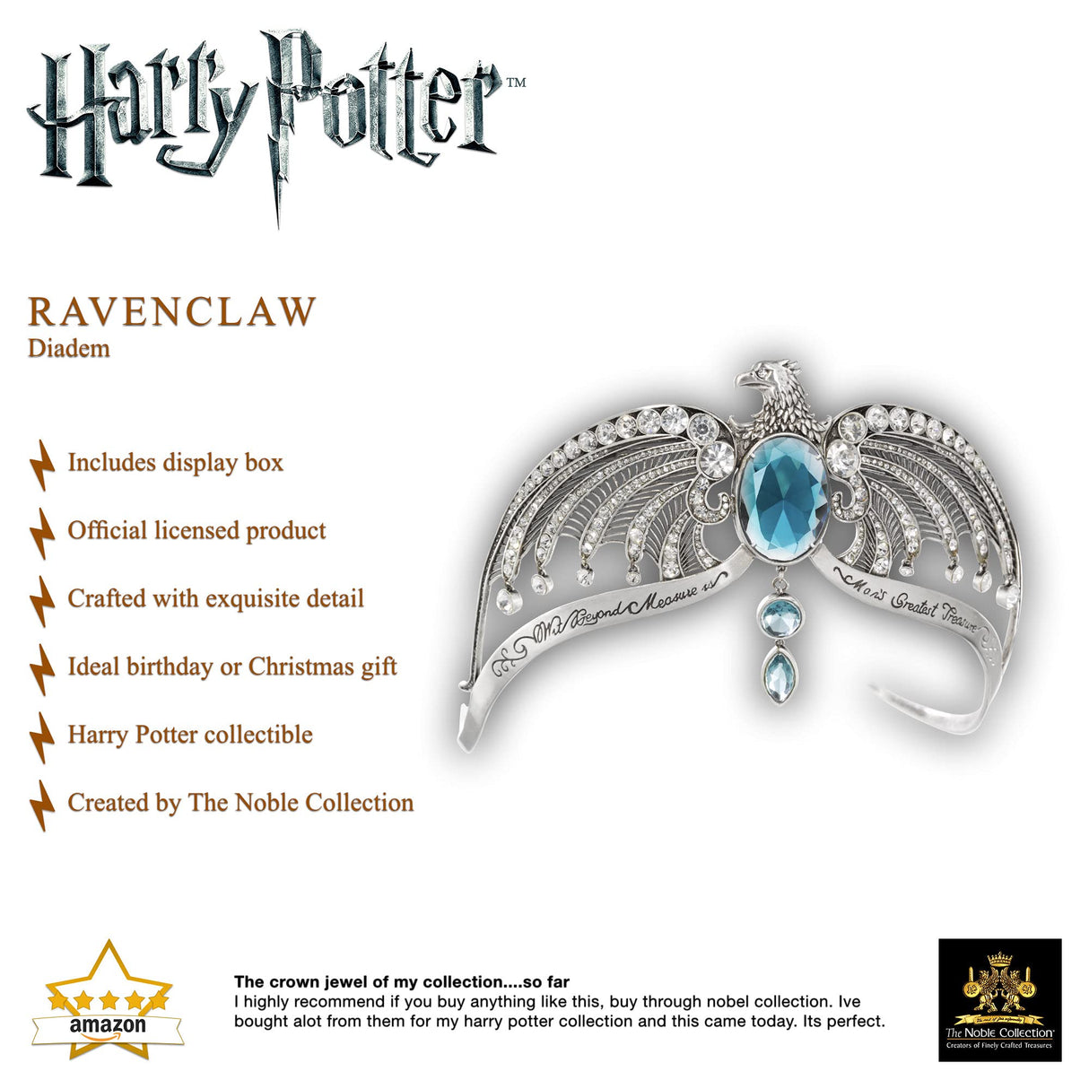 La noble colección Ravenclaw Diadem