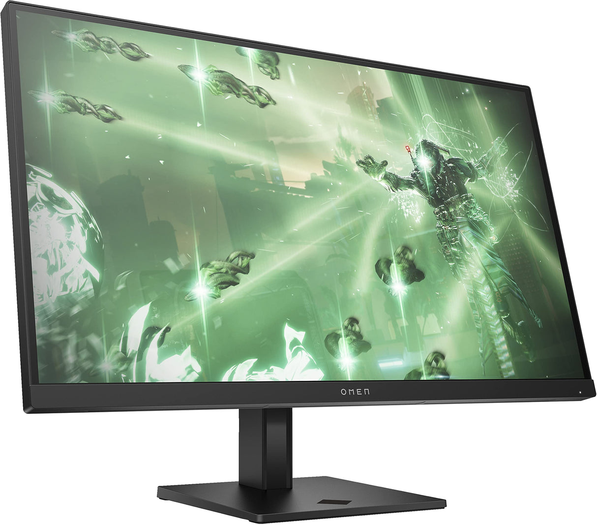 HP OMEN 27q - Pantalla para Juegos (27", 165 Hz, 1 ms, QHD, 2560 x 1440 píxeles, 16:9, antirreflejo, Altura Ajustable, HDR, AMD Freesync Premium, Altavoces Integrados)