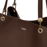 Carlheim, Gotland Genuine Leather collection, Stella Genuine Leather Handbag (Brown)