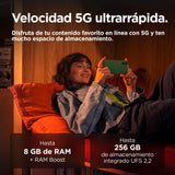 Motorola Moto g35 5G, 12GB (4GB+8GB RAM Boost)/128GB Verde, Pantalla FHD+ 6.72", cámara Dual de 50MP y Ultra Gran Angular, Selfie 16MB, batería 5000 mAh, Carga rápida de 18W
