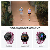 Garmin Forerunner 165 Music, Reloj Inteligente para Correr con GPS, Pantalla Táctil AMOLED, Métricas Optimizadas, Planes de Entrenamiento, Pay, Autonomía de 11 Días, Azul