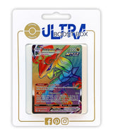 Rayquaza VMAX 217/192 Arcoíris Secreta Golpe Fluido - Ultraboost X Epée et Bouclier 7 Évolution Céleste - Box de 10 Cartas Pokémon Francés