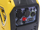 Champion Power Equipment Generador The Mighty Atom (inversor de 2500 W, 53 dBA - 7 m de distancia, toma de 12 V CC y adaptador USB de doble puerto, para camping / exteriores) 9200i-EU