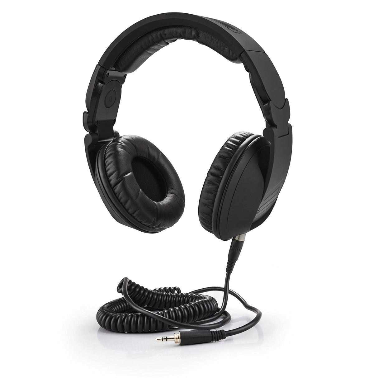 Reloop RHP-20 Knight - Auriculares Profesionales para DJ en diseño Giratorio Cerrado y Plegable, cómodo Acolchado de Espuma con Memoria con Superficie de Cuero proteínico de la Mejor Calidad