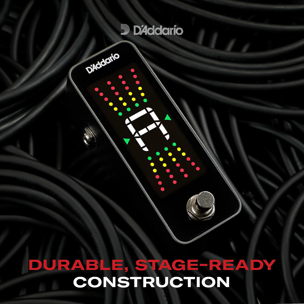 D'Addario Accessories Chromatic Pedal Tuner +