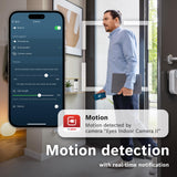 Bosch Smart Home Cámara Interior Eyes II, cámara de vigilancia WiFi para Interiores, Compatible con Amazon Alexa