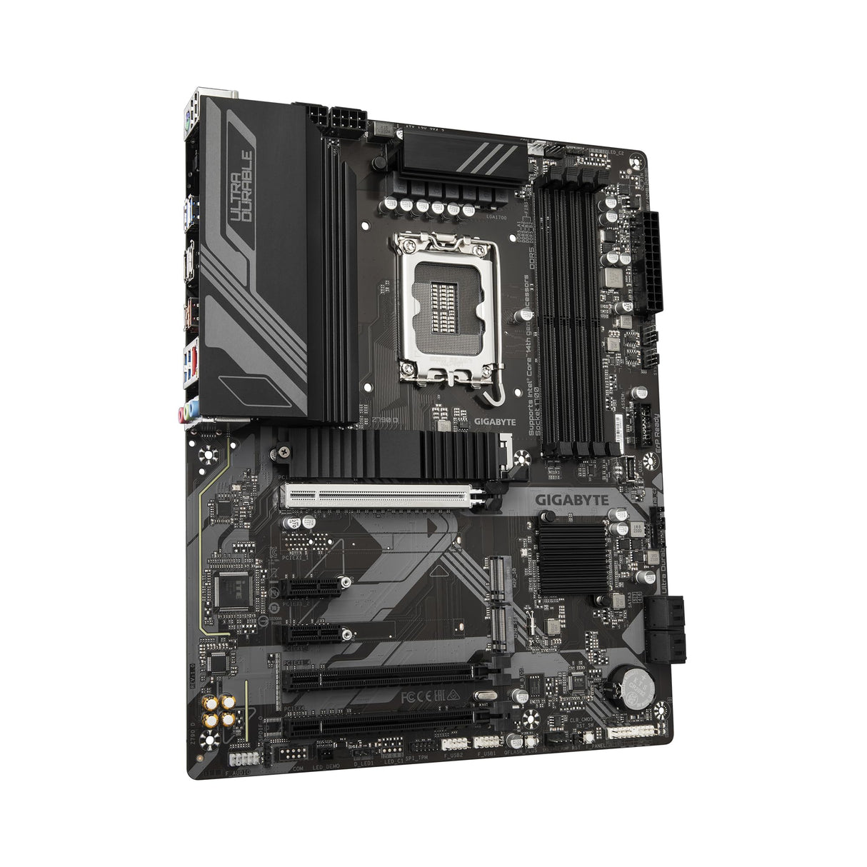 GIGABYTE Z790 D Placa Base - Soporta CPUs Intel Core de 14ª generación, VRM Digital de 12+1+1 Fases, hasta 7600MHz DDR5 (OC), 3xPCIe 4.0 M.2, LAN de 2.5GbE, USB 3.2 Gen 2
