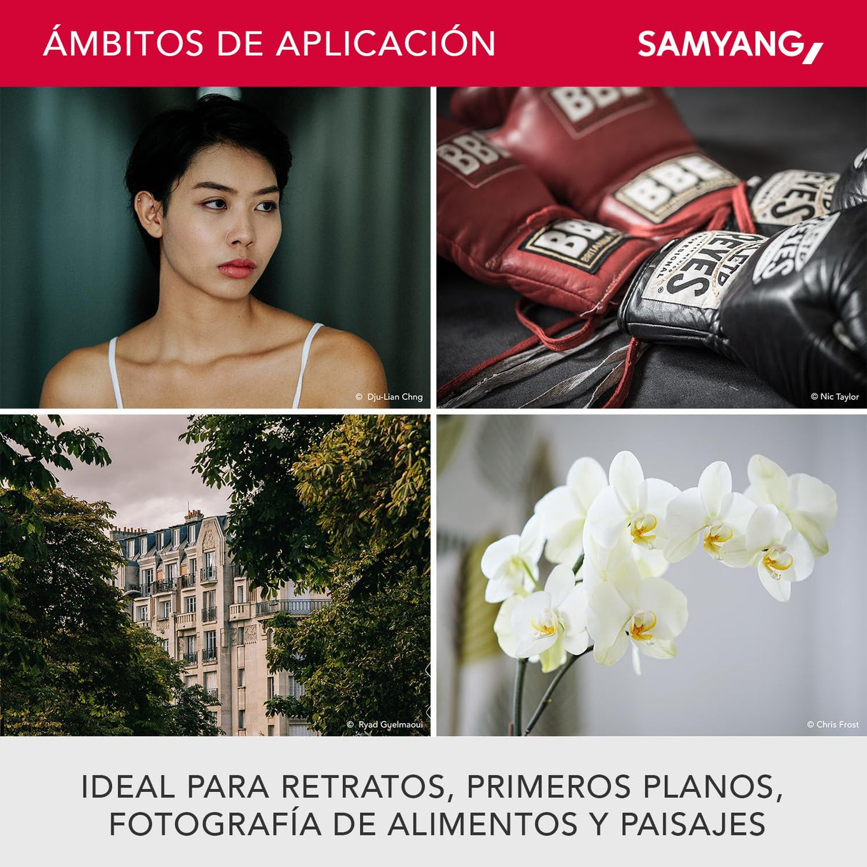 Samyang SA3501 - Tele-Objetivo Medio CSC 85 mm F1.8 para Sensor APS-C Canon M