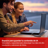 SANDISK Extreme Portable SSD 4 TB (velocidades hasta 2000 MB/s, USB Type-C, con clasificación IP65 de Resistencia al Agua y al Polvo, protección contra caídas de hasta 3 Metros)