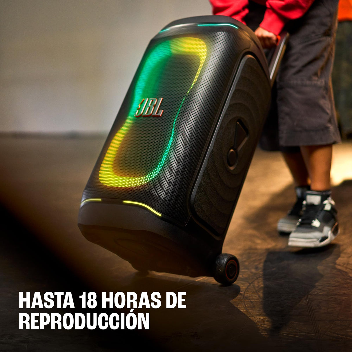 JBL PartyBox 330 Altavoz Portátil para Fiestas, Negro