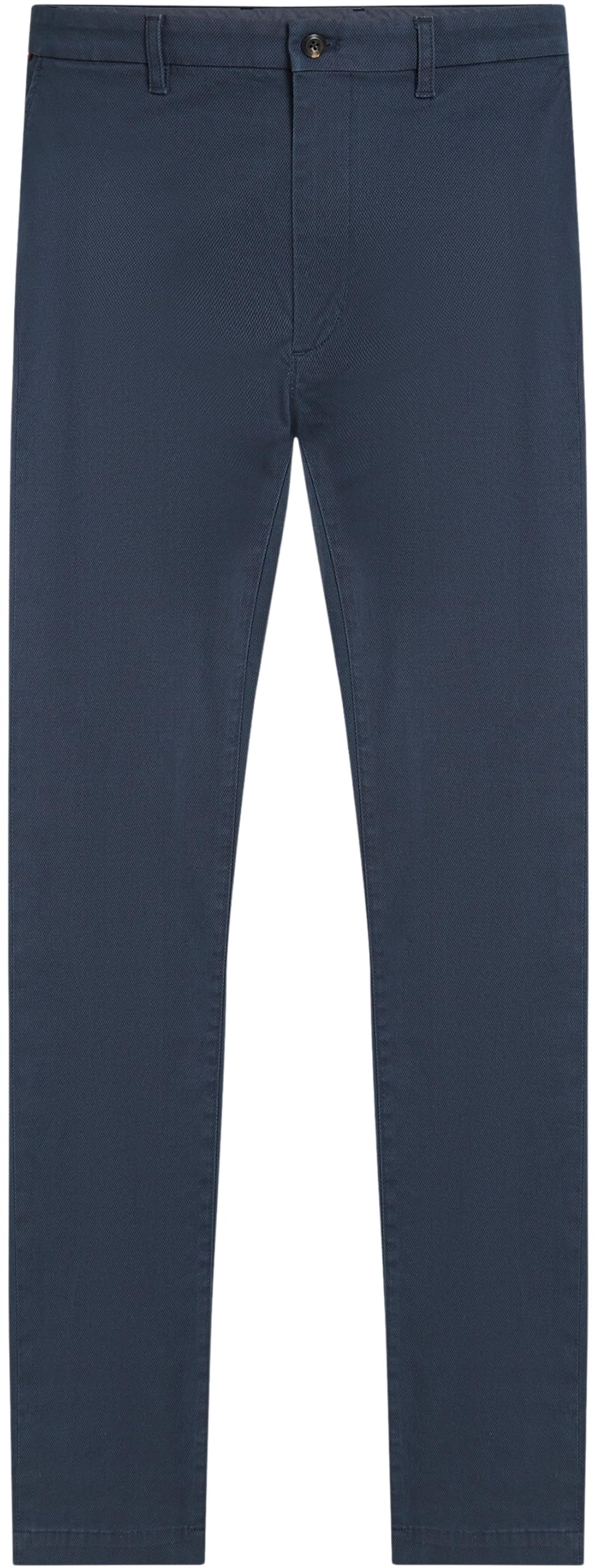 Tommy Hilfiger Chino Hombre Bleecker Printed Structure Slim Fit, Azul (Desert Sky), 36W/35L