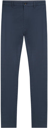 Tommy Hilfiger Chino Hombre Bleecker Printed Structure Slim Fit, Azul (Desert Sky), 36W/35L