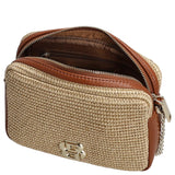 BOSS B Icon Crossbody RF, Bandolera para Mujer, Natural, One Size