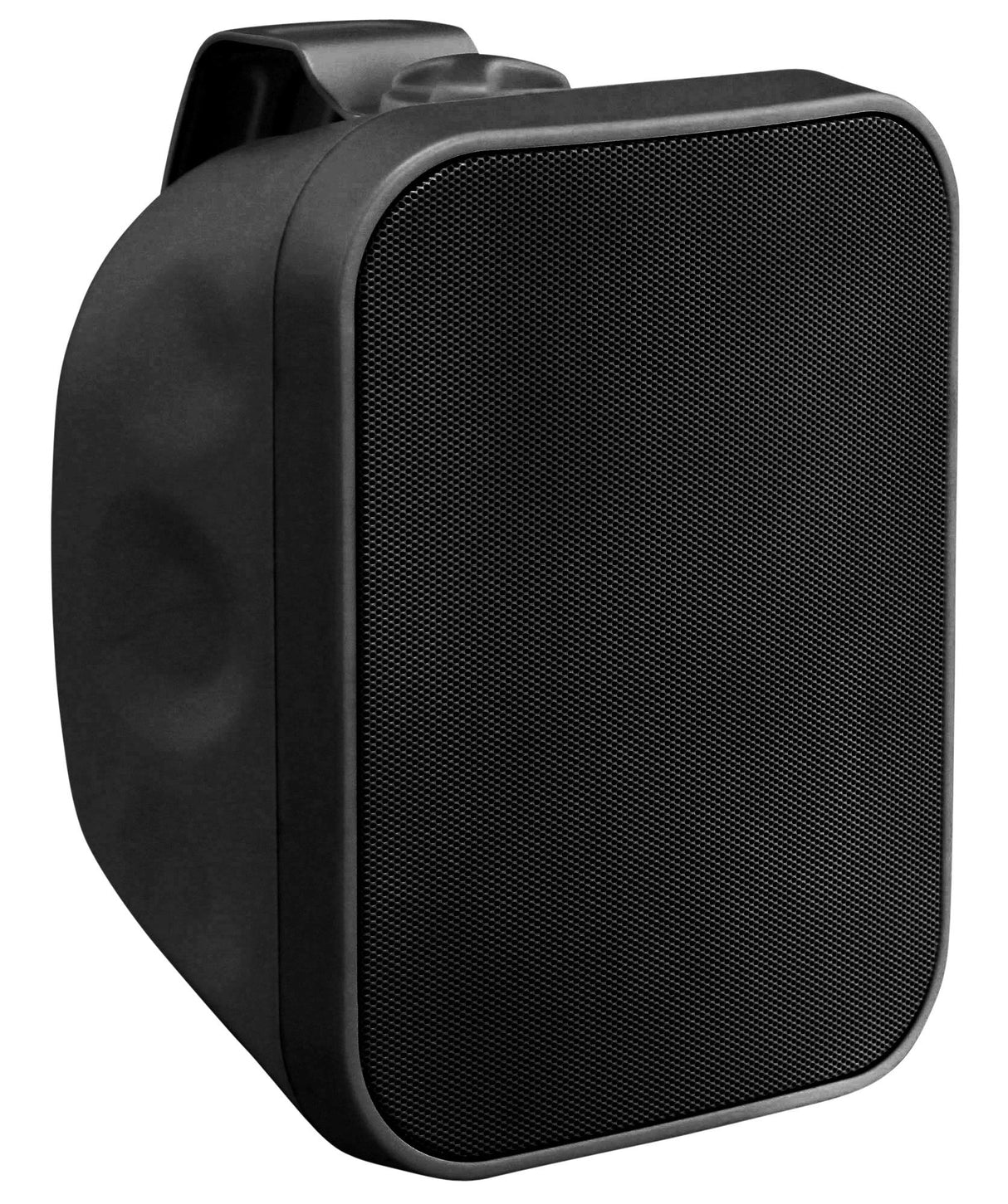 Pronomic OLS-5 BK Altavoz DJ PA Outdoor para jardín, terraza, Restaurante (80 vatios, Grado de protección IP56, 8 ohmios, woofer de 5,25") Negro