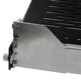 StarTech.com Bandeja para Rack de Servidores 2U Deslizante, con Ventilación y Brazo de Gestión de Cables - Profundidad ajustable - 50kg - Bandeja para Rack 19 Pulgadas - Estante 2U (UNISLDSHF19M)