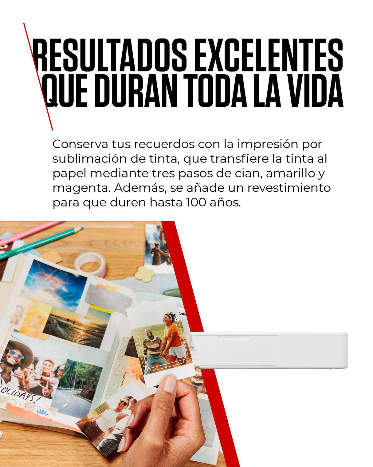 Canon SELPHY QX20: Impresora portátil de Fotos por Wi-Fi, sublimación de Tinta, 2 tamaños con Dorso Autoadhesivo, Carga USB-C. Blanco (Sin Tinta/Papel).