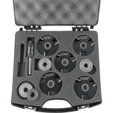 ENT 09070 Juego de 10 fresas de ranura de disco HW 2-3-4-5-6 mm Ø 47,6 mm Z3 incluyendo rodamiento de bolas