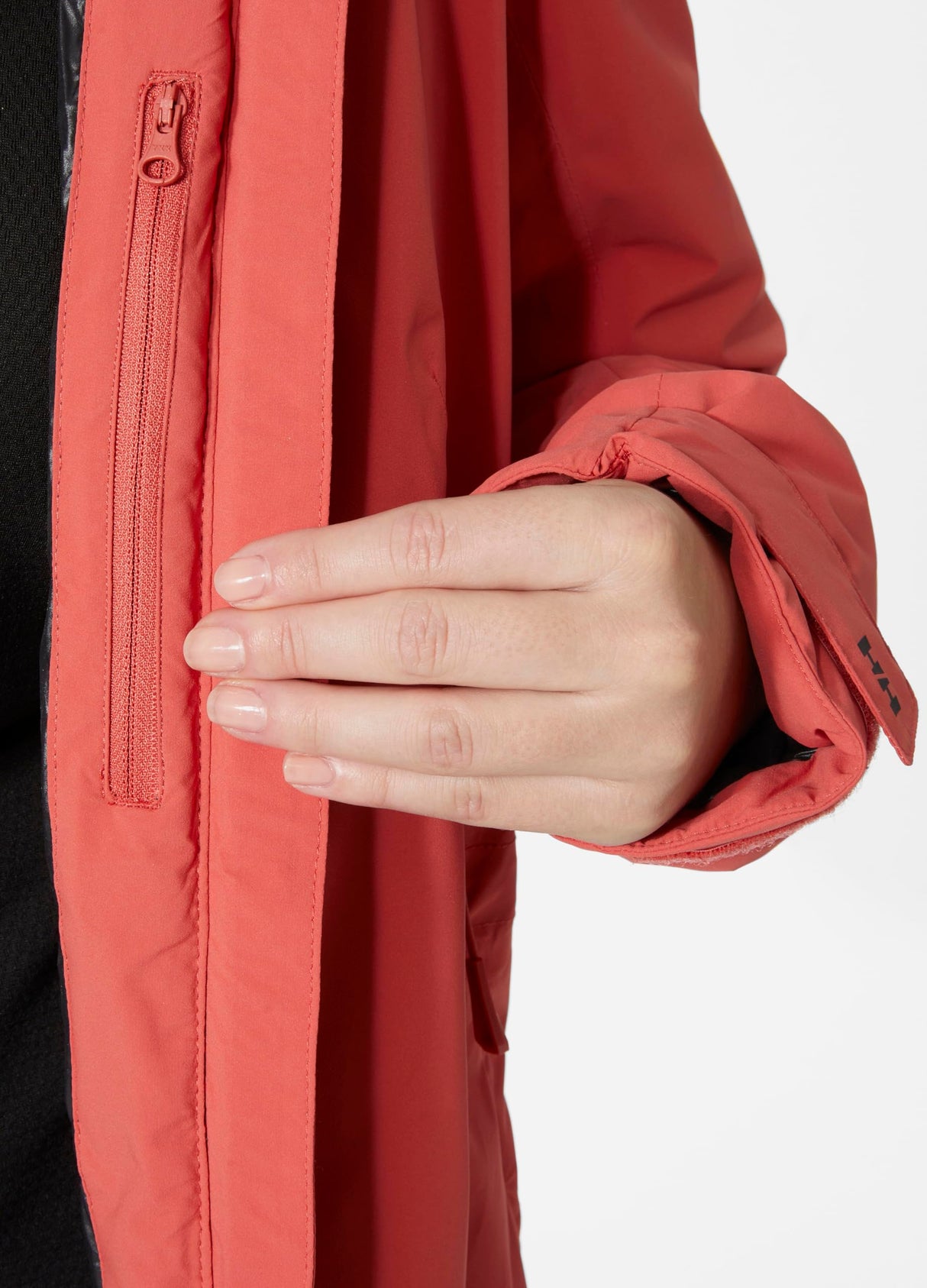Helly-Hansen Womens W Nora Long Insulated Jacket, Rojo, XS