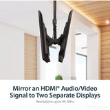 StarTech.com Multiplicador de Vídeo HDMI de 2 Puertos - Splitter HDMI 4k 30Hz de 2x1 Alimentado por USB o Adaptador de Alimentación