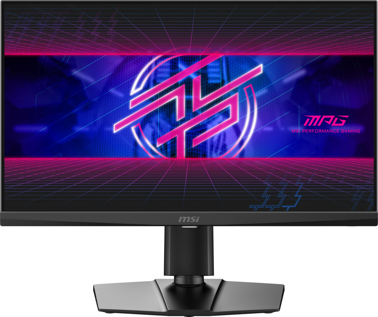 MSI MPG 242R X60N de 24 Pulgadas Monitor Gaming FHD, 1920 x 1080 TN rápido, 600 Hz, 0,1 ms, DisplayHDR 400, AMD FreeSync, inclinación, Altura Ajustable,Soporte Vesa, Negro