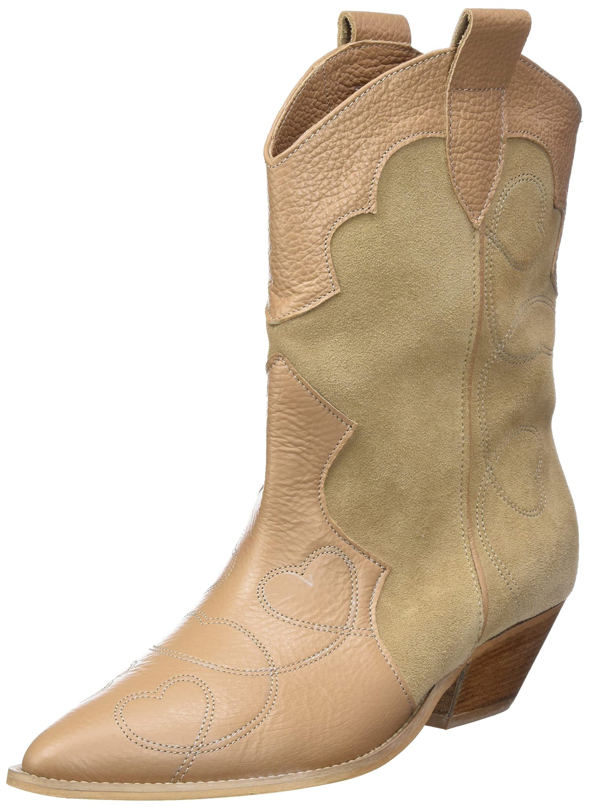 L37 HANDMADE SHOES That Vibe, Western Boot Mujer, marrón, 38 EU