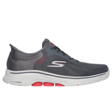 Skechers Go Walk 7, Zapatillas de Deporte Hombre, Gris Oscuro, 41 EU