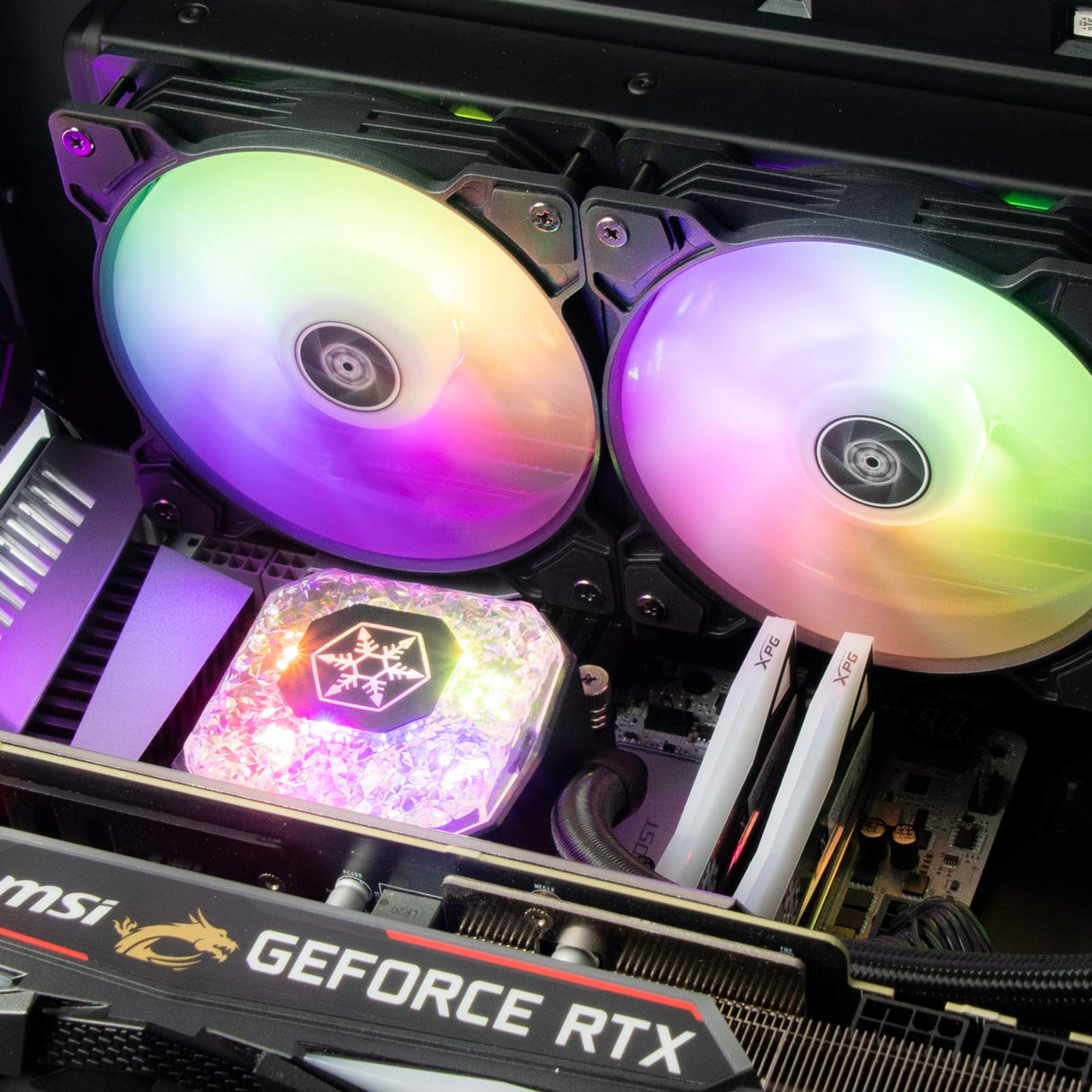 Silverstone IceGem 280 Komplett-Wasserkühlung, ARGB - 280 mm