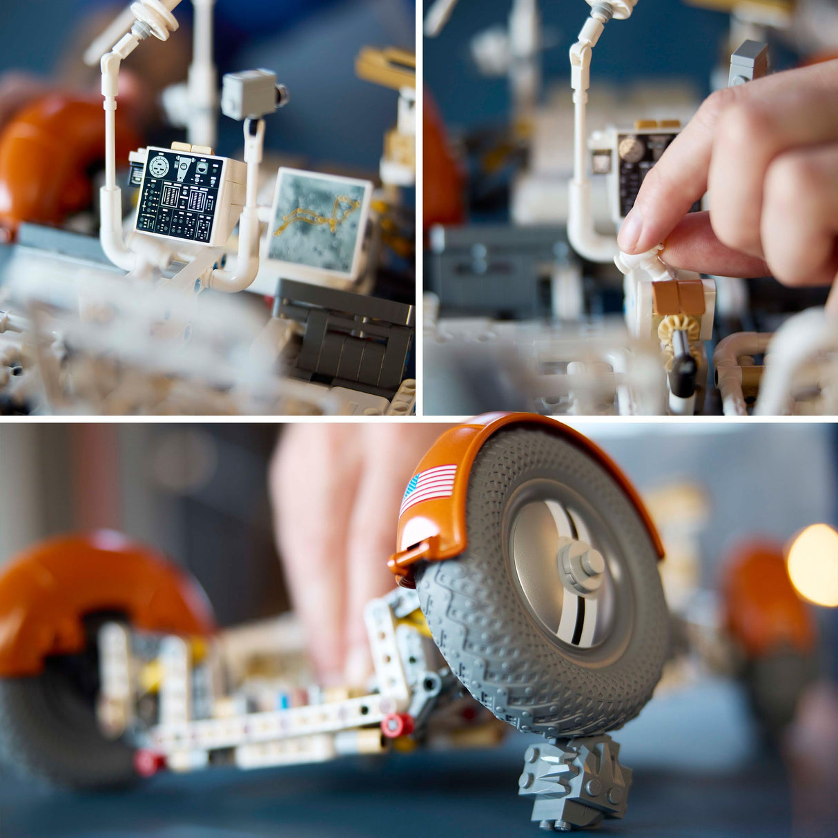 LEGO Technic Vehículo de Exploración Lunar NASA Apollo Róver Espacial, Maqueta para Adultos, Regalo Coleccionable para Hombres y Mujeres Fans de la Ciencia, Decoración del Hogar y Oficina 42182