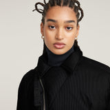 G-STAR Para Mujer Perfecto Puffer, Multicolor (dk black flock stripe D25279-C441-G903), M