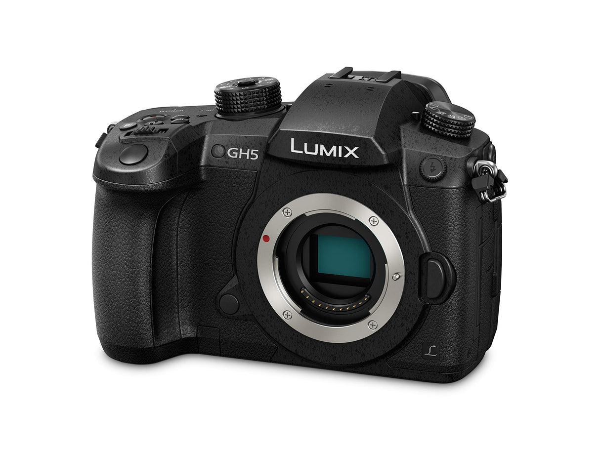 Panasonic Lumix DC-GH5 Cuerpo MILC 20,3 MP Live MOS 5184 x 3888 Pixeles Negro - Cámara digital (20,3 MP, 5184 x 3888 Pixeles, Live MOS, Full HD, Pantalla táctil, Negro)