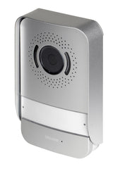 Bticino Easykit - Videoportero, monoparlante, enchufable, 2 Cables con 1 botón Externo, Timbre, cámara, Monitor Interno de 7 Pulgadas a Color con Manos Libres, Ampliable para bifamiliar, 310913