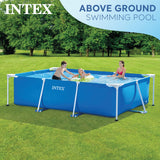 Intex 28272NP Small Frame - Piscina Desmontable, 300 x 200 x 75 cm, 3.834 litros, Color Azul