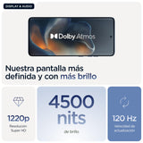 Motorola Edge 60 24GB (8GB+16GB RAM Boost)/512GB Gibraltar Sea, Pantalla Super HD de 6,67”con Cuatro Bordes curvos, Cámara Sony LYTIA™ 700C de 50MP, Moto ai, Durabilidad Militar, Batería 5200 mAh