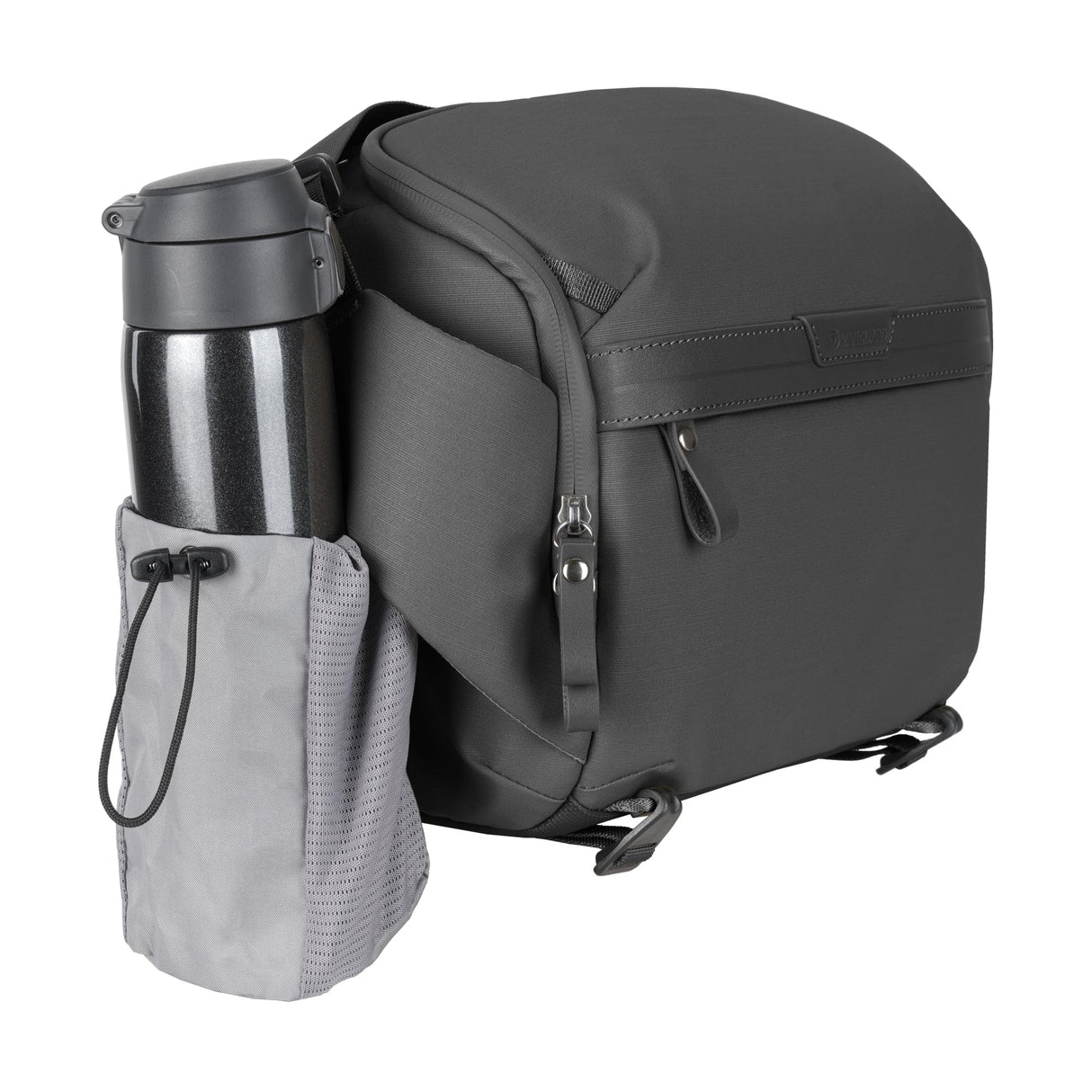 Vanguard Veo Metro S7L BK - Bolsa de fotógrafo para cámara, Objetivos y Tablet de 11 Pulgadas, Negro