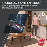 Hoover HF500 Plus Home HF522STH Aspiradora Escoba sin Cable, Accesorio 2 en 1, 45 min, Carga ultrarápida 2.5h, 15500 Pa, Dual led localizador de Polvo, Color Rojo