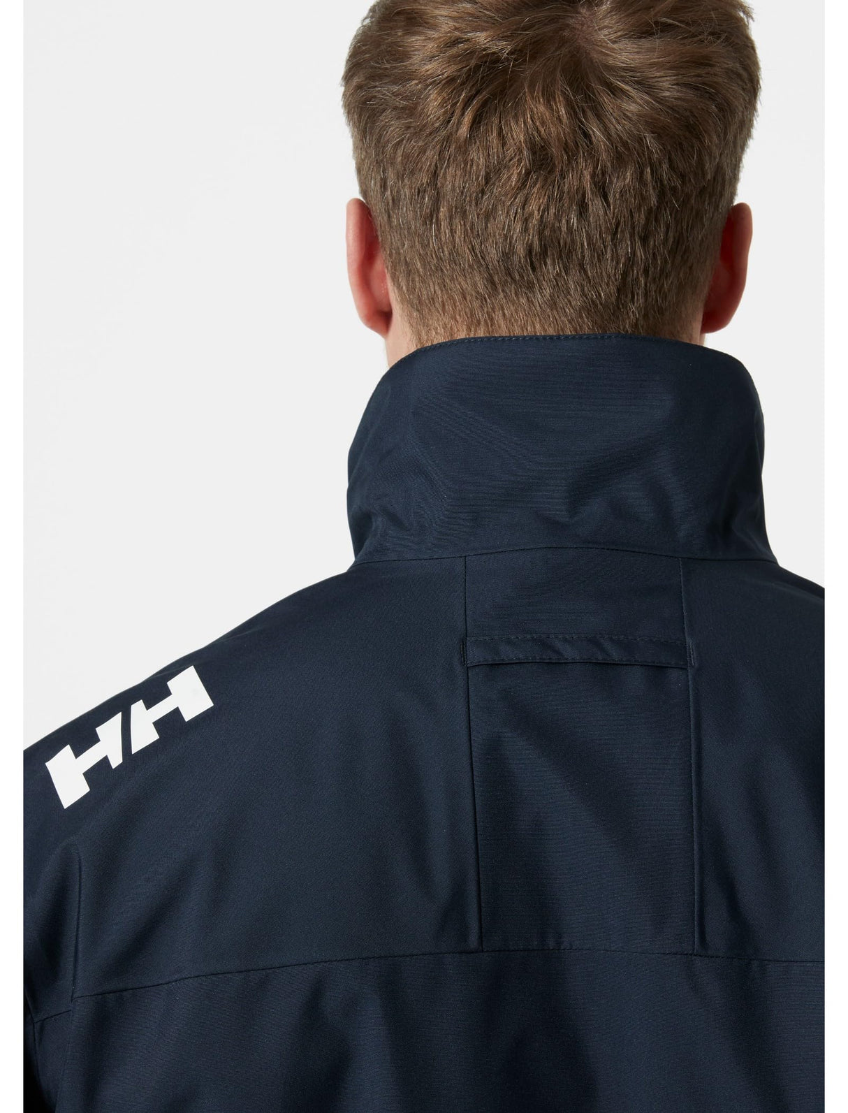 Helly Hansen Hombres Chaqueta Crew 2.0, Azul Marino, L