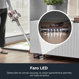 Eureka AK10 Pet Aspiradora sin Cable Potente, Motor BLDC de 450 W, 60 Mins Autonomía de Limpieza, 29KPa Aspiradoras Escoba Inteligente, Batería Desmontable de hasta 60 Minutos con Pantalla LED