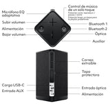 ULTIMATE EARS HYPERBOOM, Altavoz Bluetooth inalámbrico portátil, Altavoz potente, Graves magníficos, Resistente al agua IPX4, Radio de acción de 45 m - Negro