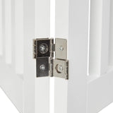 Relaxdays Barrera de Seguridad, Reja Ajustable para Perros, 1 Ud, 70x154 cm, Protector de Chimenea, MDF, Blanco, Tablero de Fibras