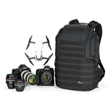Lowepro ProTactic 450 AW II versión previa, Black Pro Mochila Modular para Portátil hasta 15 pulg., Tablet, Canon/Sony Alpha/Nikon DSLR, CSC Sin Espejo y Drones dji Mavic LP37177-GRL, Negro