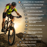 Ticwatch Pro 5 Enduro Black Smartwatch para Hombres 1.43 "Android Wear OS Reloj Inteligente 90 Horas de batería 110+ Modos de Entrenamiento 7/24 Ritmo cardíaco No es Compatible con iPhone/iOS