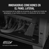 Corsair RM1000x SHIFT Fuente de Alimentación Totalmente Modular – Compatible con ATX 3.1 y PCIe 5.1 – Modo Ventilador Cero RPM – Condensadores a 105°C – Eficiencia 80 PLUS Gold – Negro