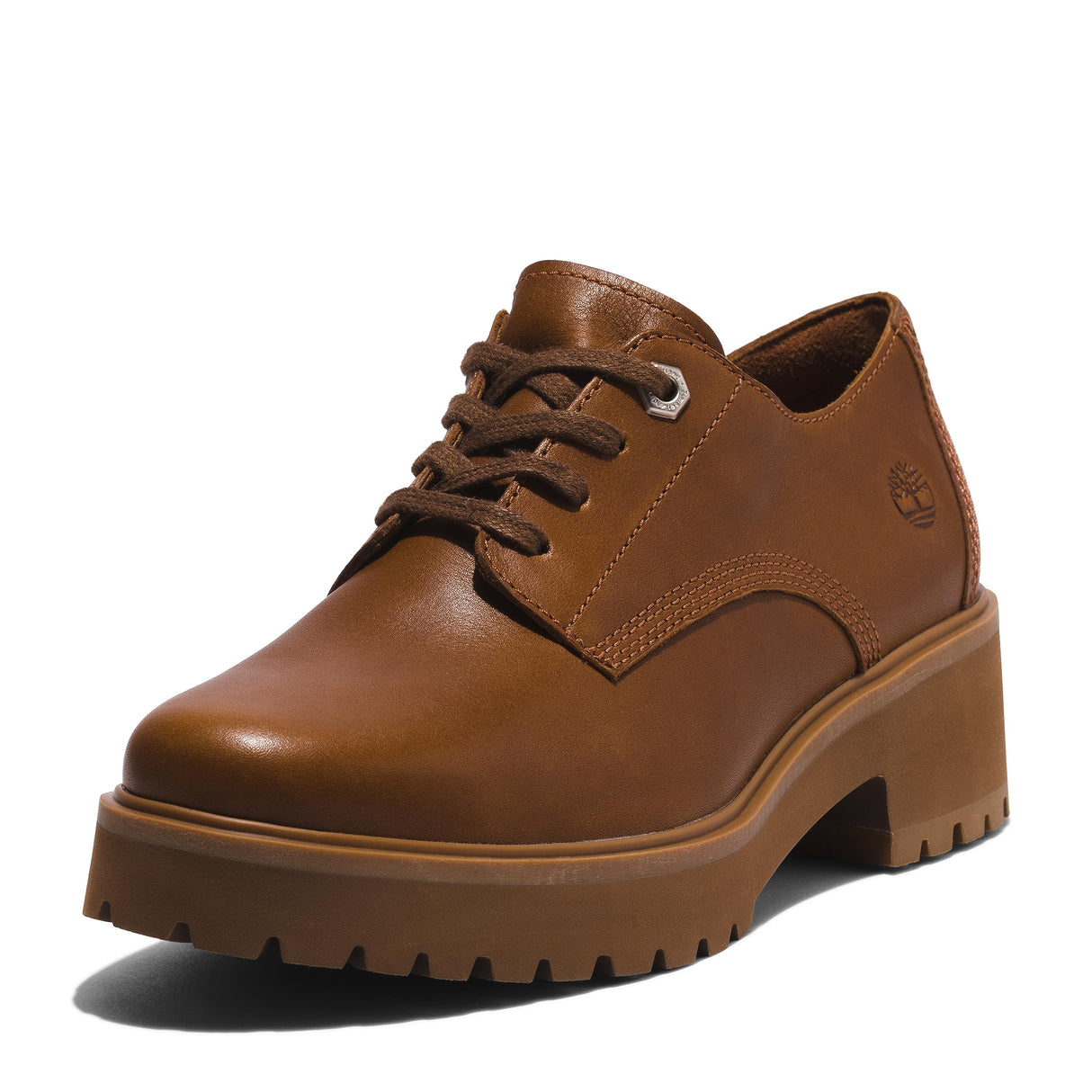 Timberland Carnaby Cool, Oxford Mujer, Saddle 02, 40 EU Ancho