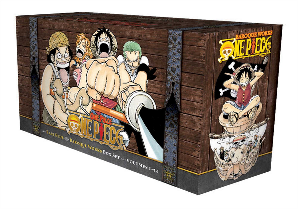 One Piece Box Set Volume 1 [Idioma Inglés]: Volumes 1-23 with Premium (ONE PIECE GN BOX SET)
