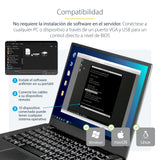 StarTech.com Adaptador USB de Crash Cart - Vídeo y Transferencia de archivos - Adaptador de Crash Cart para Ordenador Portátil - Adaptador KVM de Crash Cart para Sala de Servidores (NOTECONS02)