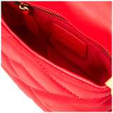 Pinko Love Click Puff Baby Recycled Nylon Puzzle Edredón, Bolsa para Mujer, R30b_Rojo-Block Color