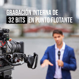RØDE Interview Pro - Micrófono inalámbrico Interview Pro con Condensador y cápsula de Calidad de transmisión y grabación Interna de 32 bits para creación de Contenido, Medios y entrevistas.