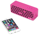 KitSound Hive - Altavoz Bluetooth (inalámbrico, estéreo) rosa