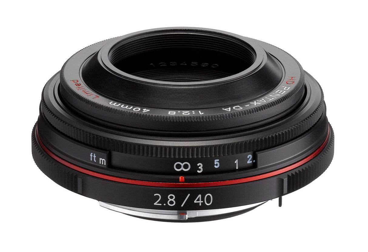Pentax 21390 HD Pentax-DA 40 mm F2.8 Limited Objetivo Negro